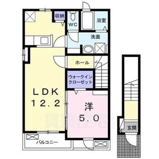 ルーチェ エテルノ【2階】の間取り