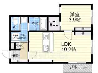 GRAN KOBELIA【3階】の間取り