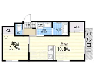 GRAN KOBELIA【3階】の間取り