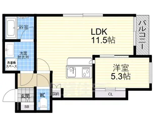 GRAN KOBELIA【3階】の間取り