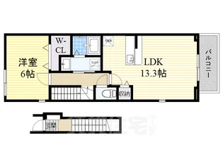 ファミリエール【2階】の間取り