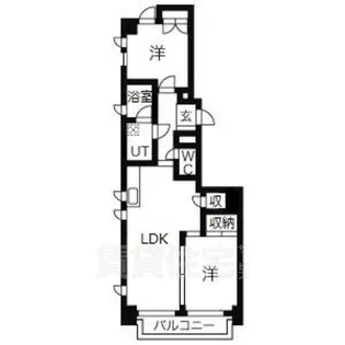 ロイヤル牛巻第一【4階】の間取り