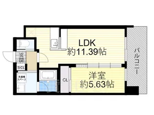 プレジオ塚本ASIAN【3階】の間取り