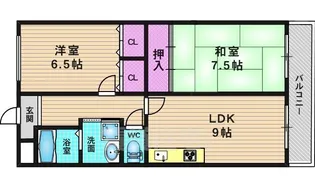 JO ロワイヤル【3階】の間取り