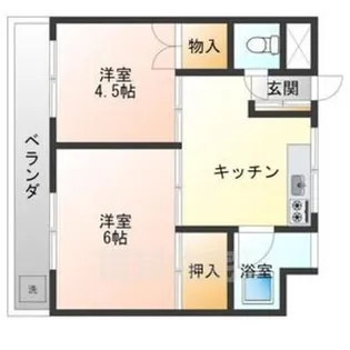 アースハイツ2【3階】の間取り