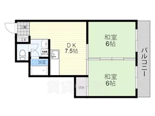 トキワマンション【3階】の間取り