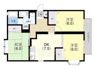 ルナハウス【2階】の間取り
