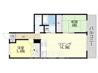 ライオンズマンション西鈴蘭台第2【2階】の間取り