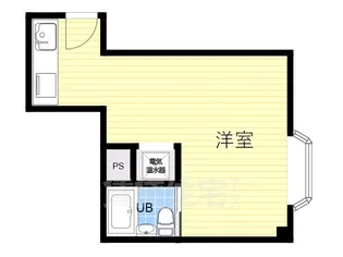 ハイツワールド【1階】の間取り