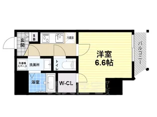 ファーストフィオーレ尼崎ウエスト【8階】の間取り