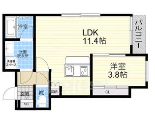 GRAN KOBELIA【2階】の間取り