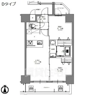 S-RESIDENCE高岳ardent【2階】の間取り