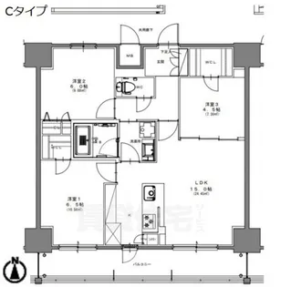 S−RESIDENCE高岳ardent【2階】の間取り