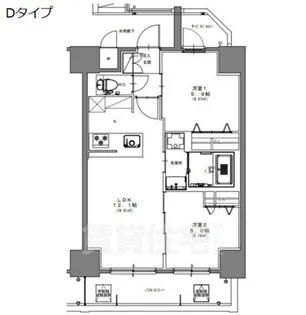S-RESIDENCE高岳ardent【3階】の間取り
