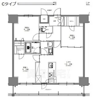 S−RESIDENCE高岳ardent【4階】の間取り
