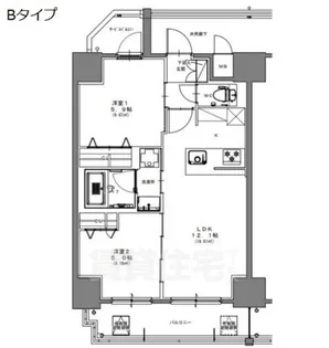 S-RESIDENCE高岳ardent【5階】の間取り