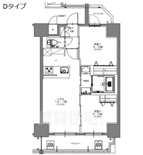 S-RESIDENCE高岳ardent【8階】の間取り