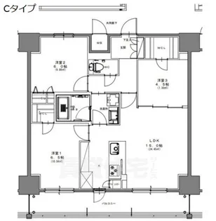 S−RESIDENCE高岳ardent【9階】の間取り