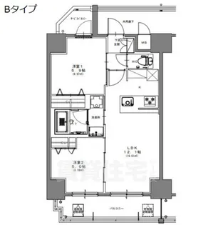 S-RESIDENCE高岳ardent【9階】の間取り