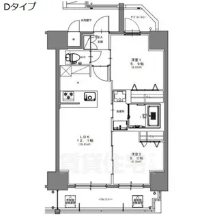 S-RESIDENCE高岳ardent【12階】の間取り