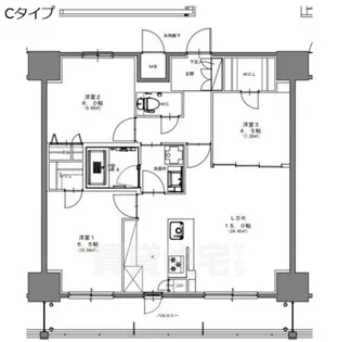 S−RESIDENCE高岳ardent【12階】の間取り