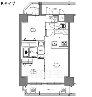 S-RESIDENCE高岳ardent【13階】の間取り