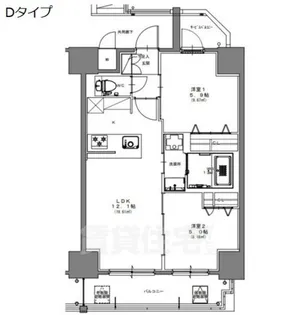 S-RESIDENCE高岳ardent【5階】の間取り