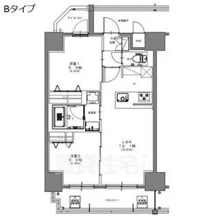 S-RESIDENCE高岳ardent【6階】の間取り