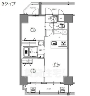 S-RESIDENCE高岳ardent【8階】の間取り