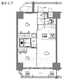 S−RESIDENCE高岳ardent【14階】の間取り