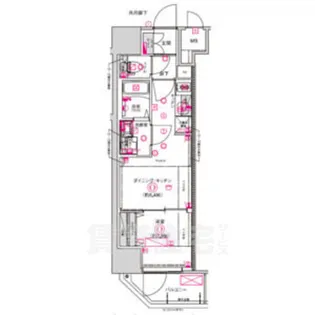 CREST TAPP名古屋山王【5階】の間取り