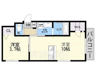 GRAN KOBELIA【2階】の間取り