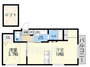 GRAN KOBELIA【1階】の間取り