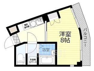 アップルハイツ南芥川【305号室】の間取り