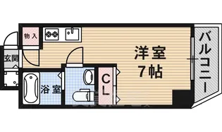 レジデンスSAKURA【8階】の間取り