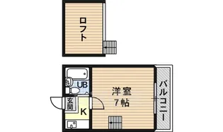 ロイヤルハイツまつい2【1階】の間取り
