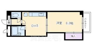 レッドモア【5階】の間取り