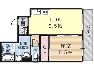 カサ・ベアータ【3階】の間取り
