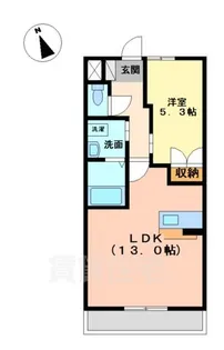 ハッピーベル【2階】の間取り