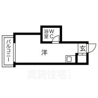 ヴィラカレッジウエスト【5階】の間取り