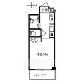 ANNEX池下【4階】の間取り