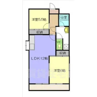 第3田中ビル【6階】の間取り