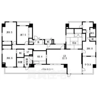 SEIZAN COURT【5階】の間取り