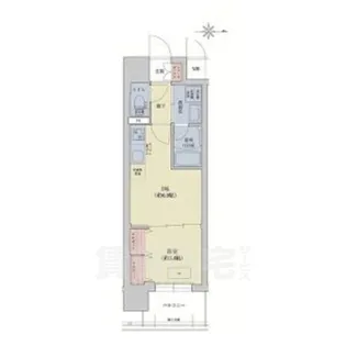 リシュドール梅小路【11階】の間取り