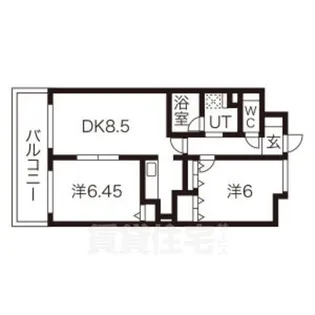プラネシア星の子御所西【3階】の間取り