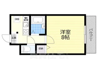 第2エトワールシミズ【4階】の間取り