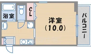 ラ・ミア・カーサ【3階】の間取り