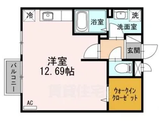 ヴィーブル和み B【2階】の間取り