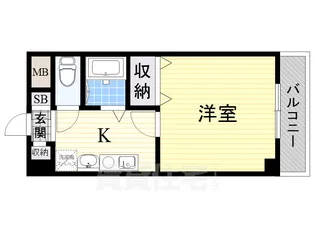 ハートリーフ鈴木【4階】の間取り