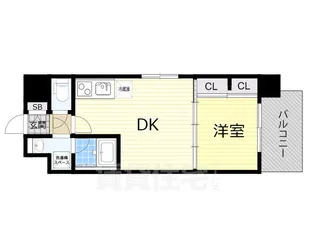 スプランディッドⅠ【5階】の間取り